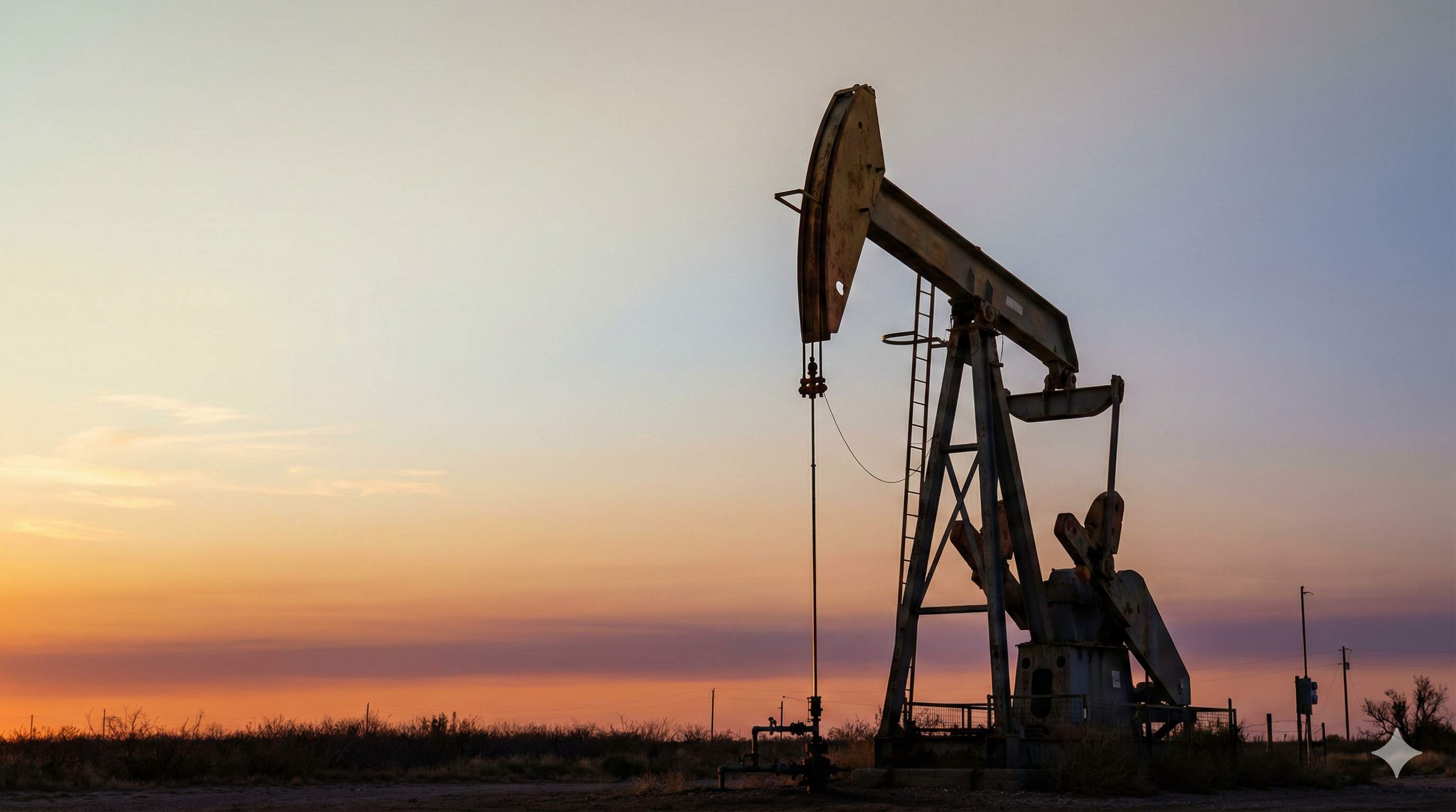 Pumpjack at sunset on the Bonanza Prospect, Scott County, Kansas